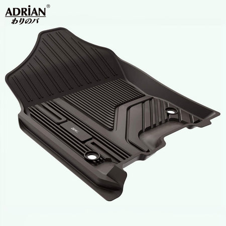 Dodge Ram 1500 Crew Cab 2019 - 2025(With rear under seat Storage) Adrian Pro Series Car Mats - Adrian