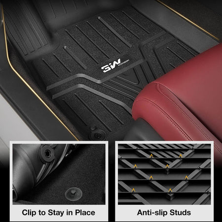 Honda Pilot 2023 - 2025 (New Shape) - Adrian Pro Series Car Mats - Adrian