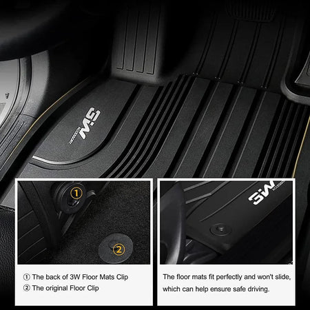Hyundai Santa Fe 2024 - 2025 - Adrian Pro Series Car Mats - Adrian