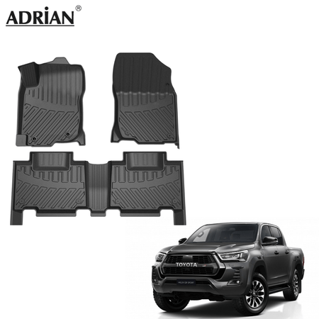 Toyota Hilux Double Cab 2016 - 2025 - Adrian Car Mats Pro Series - Adrian