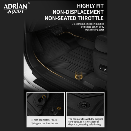 Toyota Rav4 2013 - 2018 - Adrian Car Mats Pro Series - Adrian