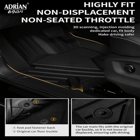 Volkswagen Teramont 2016 - 2025 - Adrian Car Mats Pro Series - Adrian