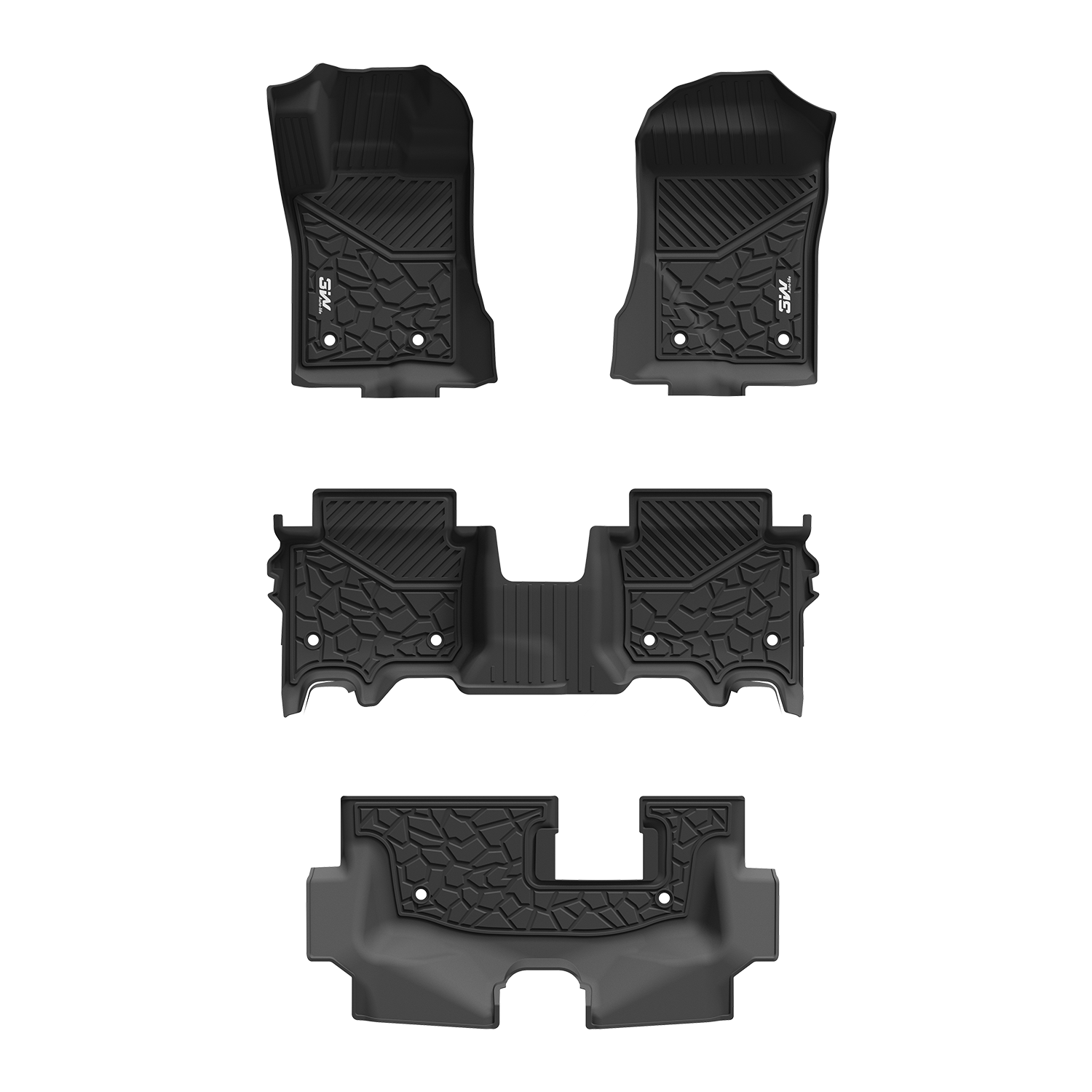 Ford Everest 2024-2025 - Pro Series Car Mats + Trunk Mats (SET)