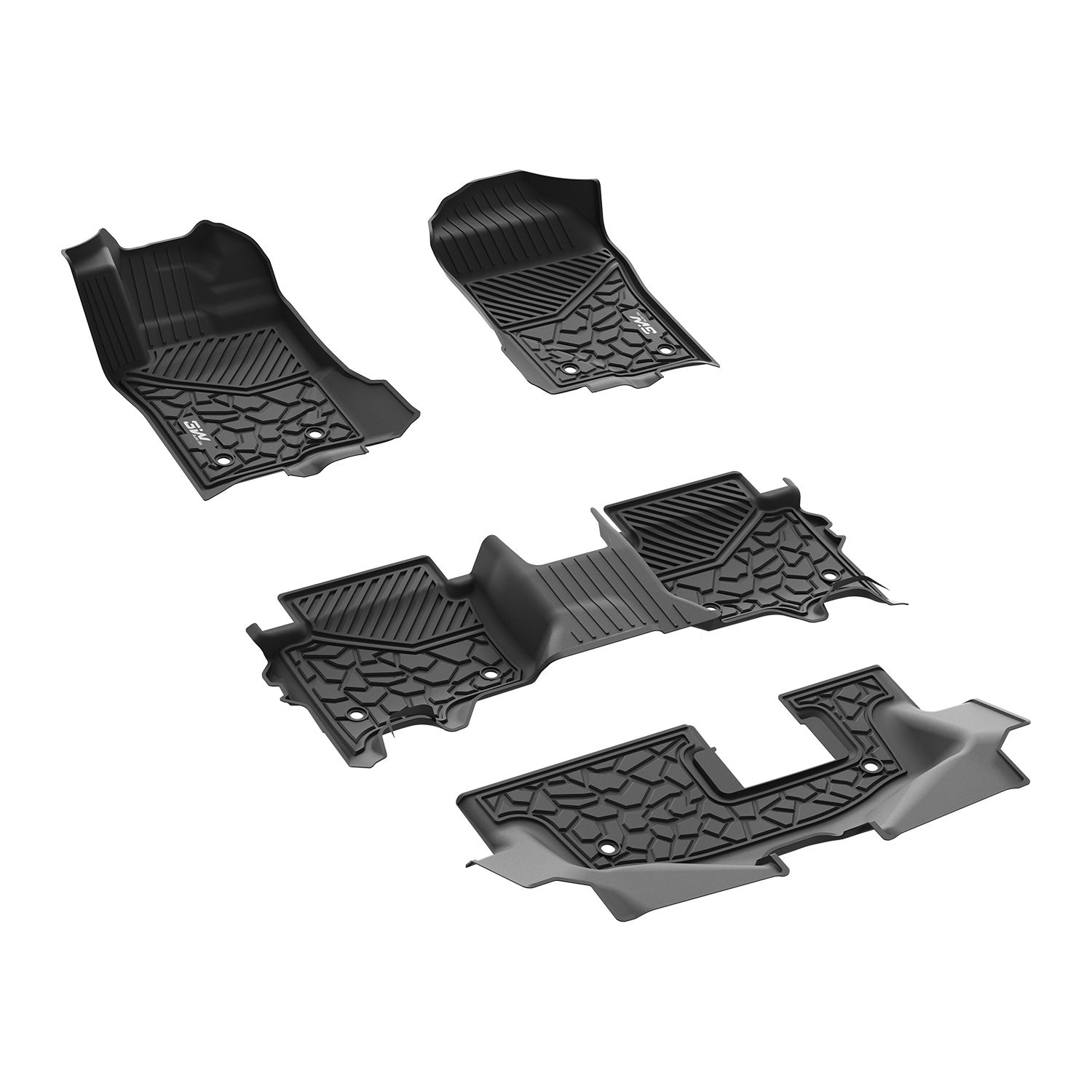 Ford Everest 2024-2025 - Pro Series Car Mats + Trunk Mats (SET)
