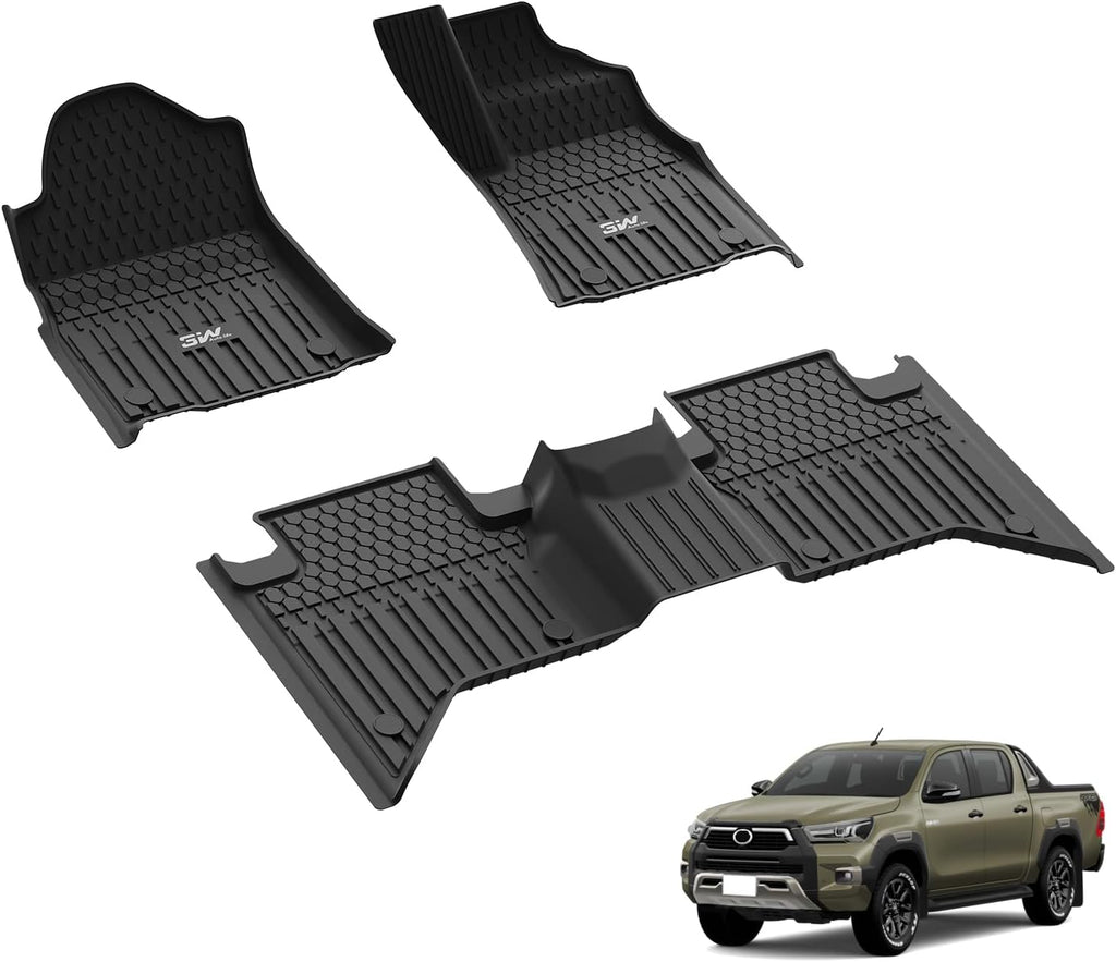 تويوتا هايلكس كابينة مزدوجة موديلات 2016-2025 - دعاسات أدريــان برو