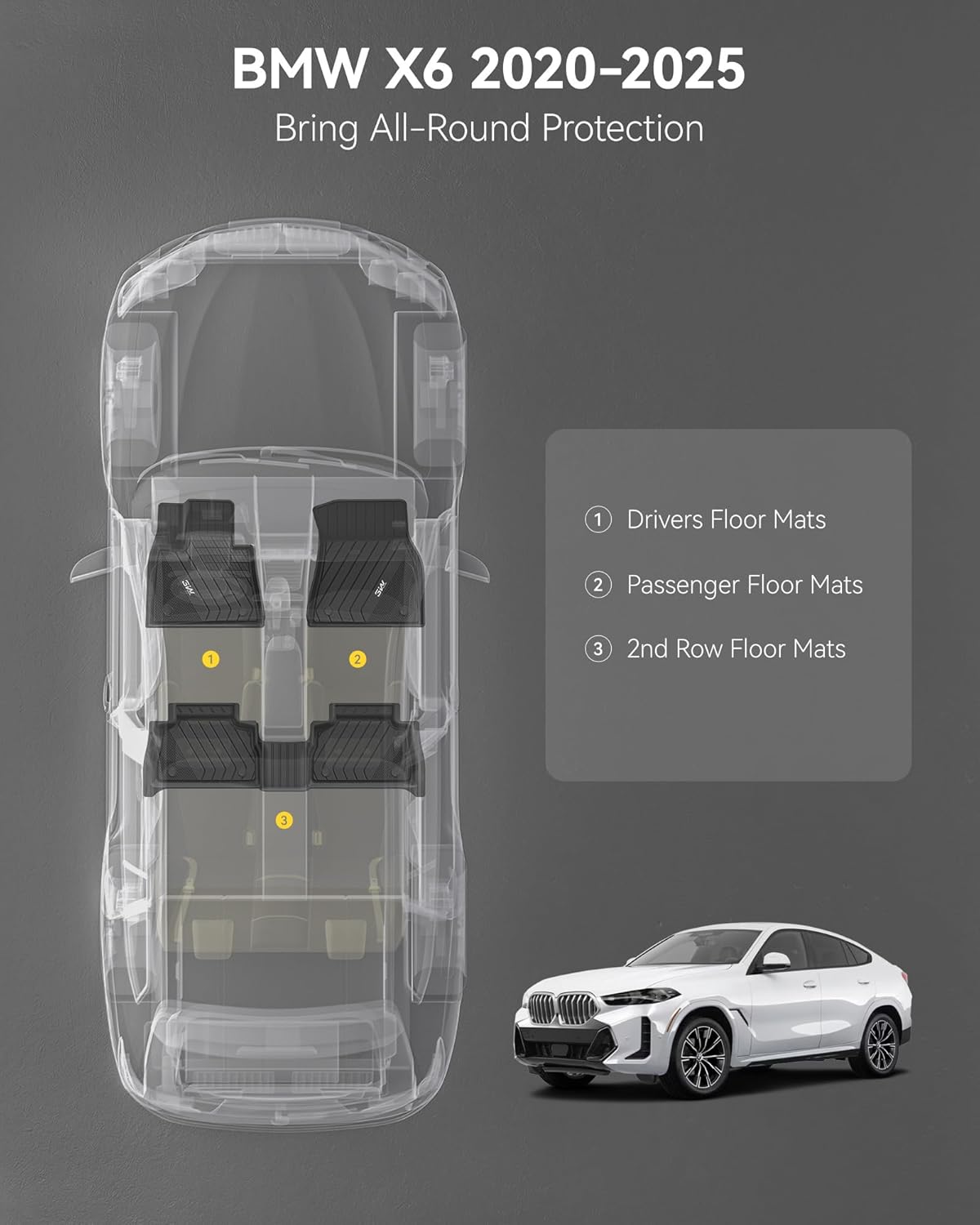 BMW X6 2020-2025 - Adrian Pro Series Car Mats