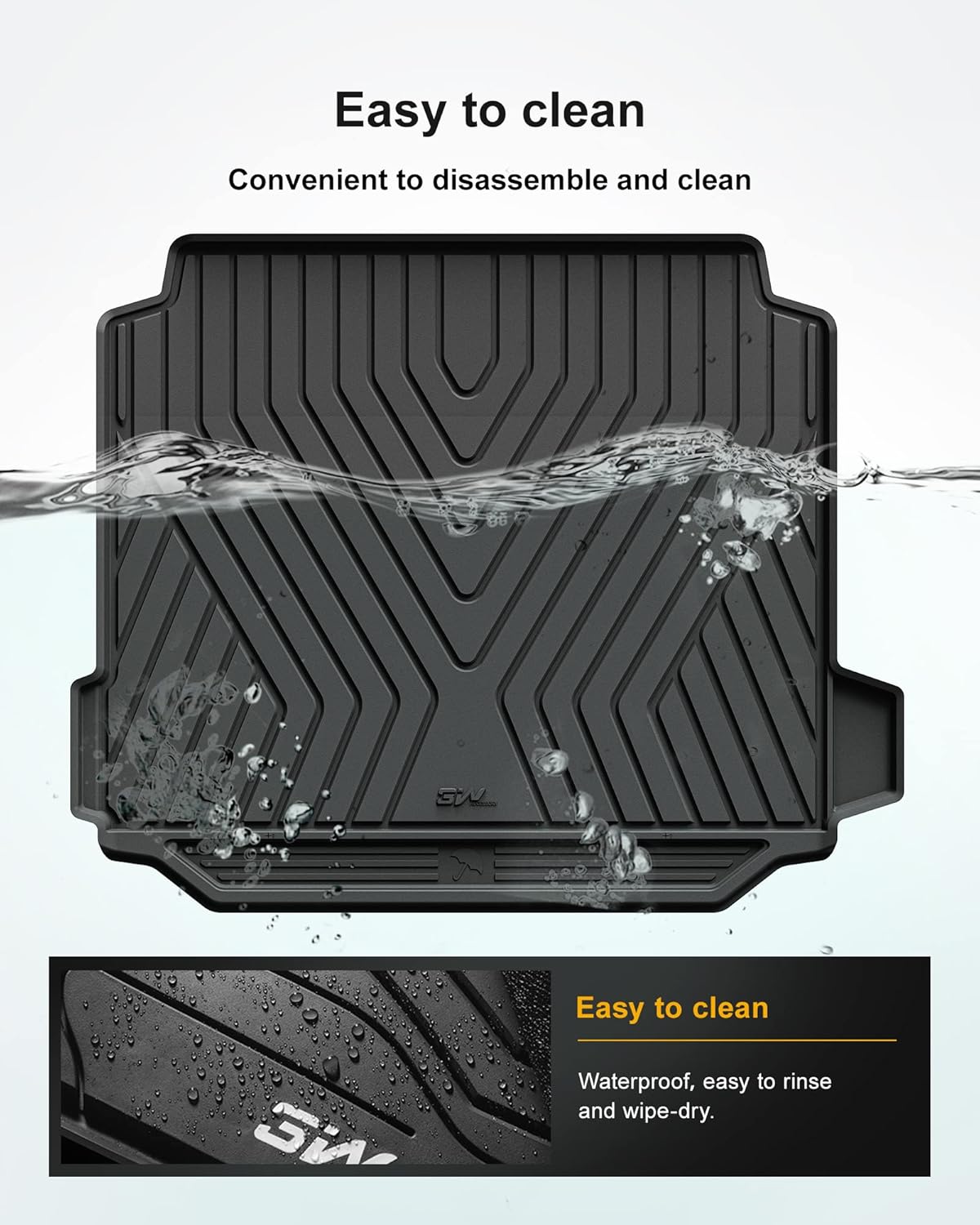 BMW X5 2019-2025 - Adrian 3W Series Car Trunk Mat