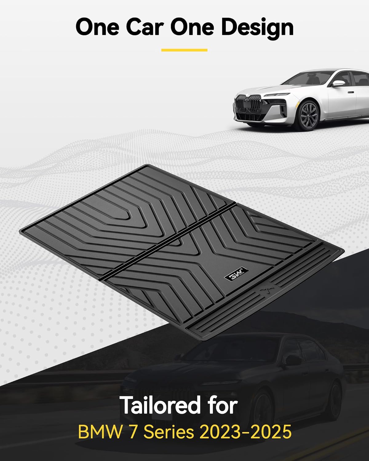 BMW 7 Series 2023-2025 - Adrian 3W Car Trunk Mat