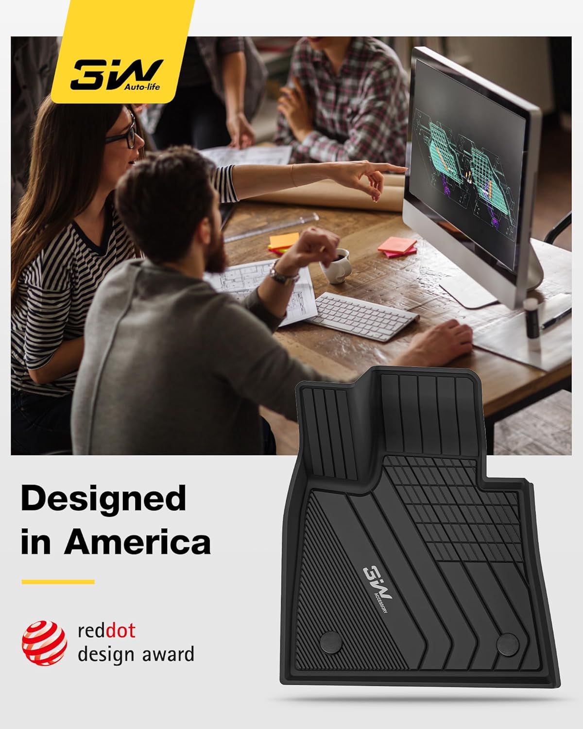 BMW X5 2019-2025 - Adrian 3W Series Car Trunk Mat