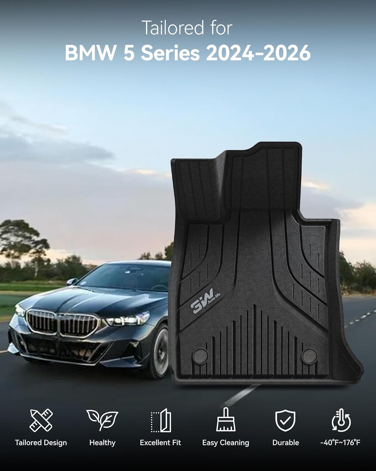 BMW 5 Series 2024-2026 - Adrian Pro Series Car Mats