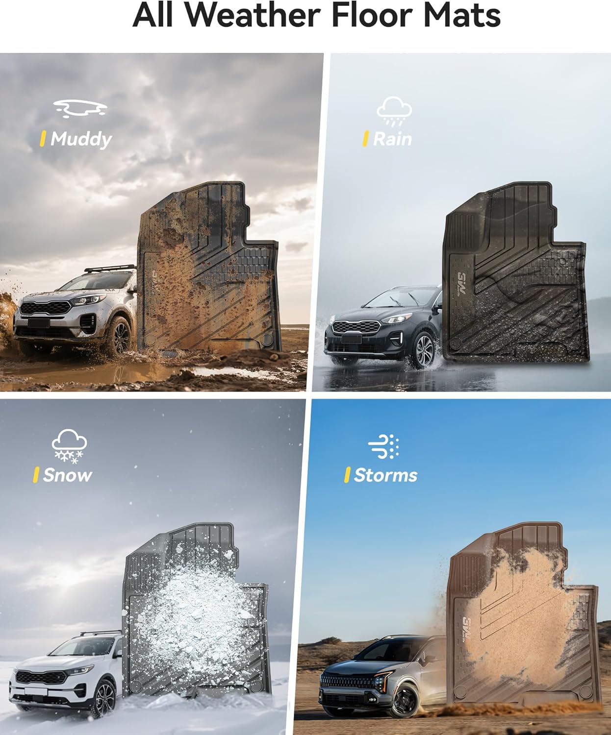 Kia Sportage (L) 2024-2026-Adrian Comfort Series Car Mats