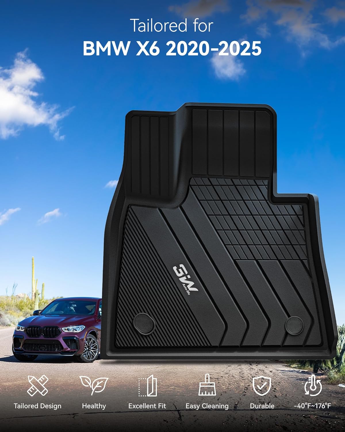 BMW X6 2020-2025 - Adrian Pro Series Car Mats