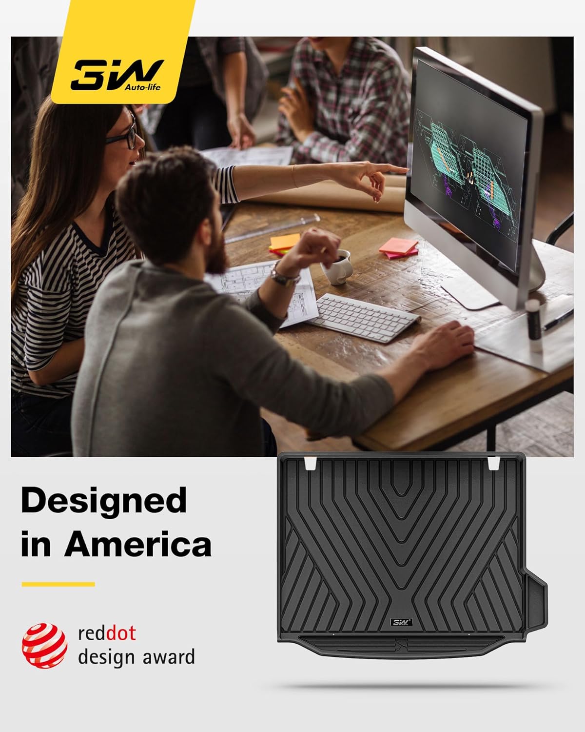 أدريان برو - دعاسة الصندوق الخلفي بي إم دبليو X3 لسنوات 2018-2025