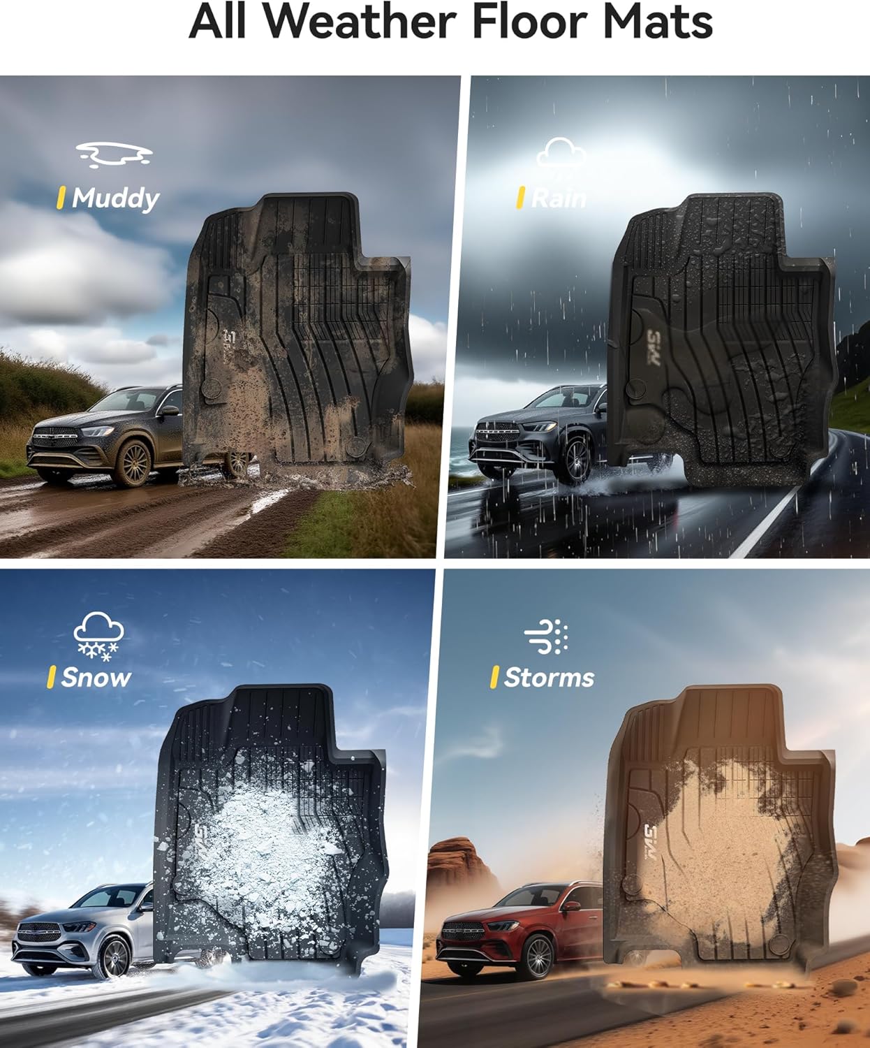 Mercedes Benz E Class 2024-2025 - Adrian Car Mats Pro Series