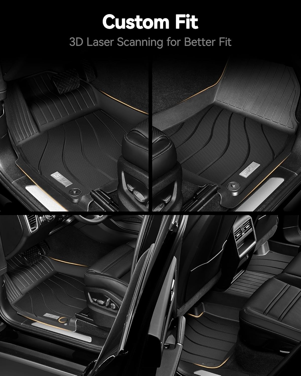 Porsche Cayenne 2018-2024/ VW Touareg - Adrian Car Mats Pro Series