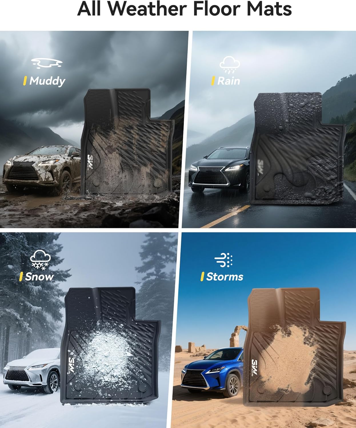 لكزس RX موديلات 2023-2026- دعاسات أدريــان كومفرت