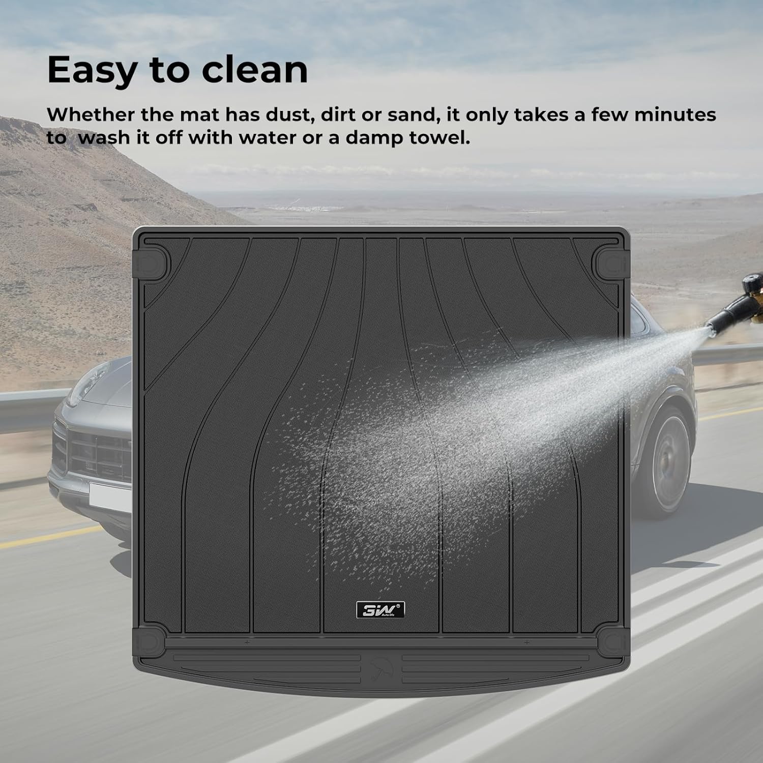 أدريان - دعاسة الصندوق الخلفي بورش كايين لسنوات 2018-2026