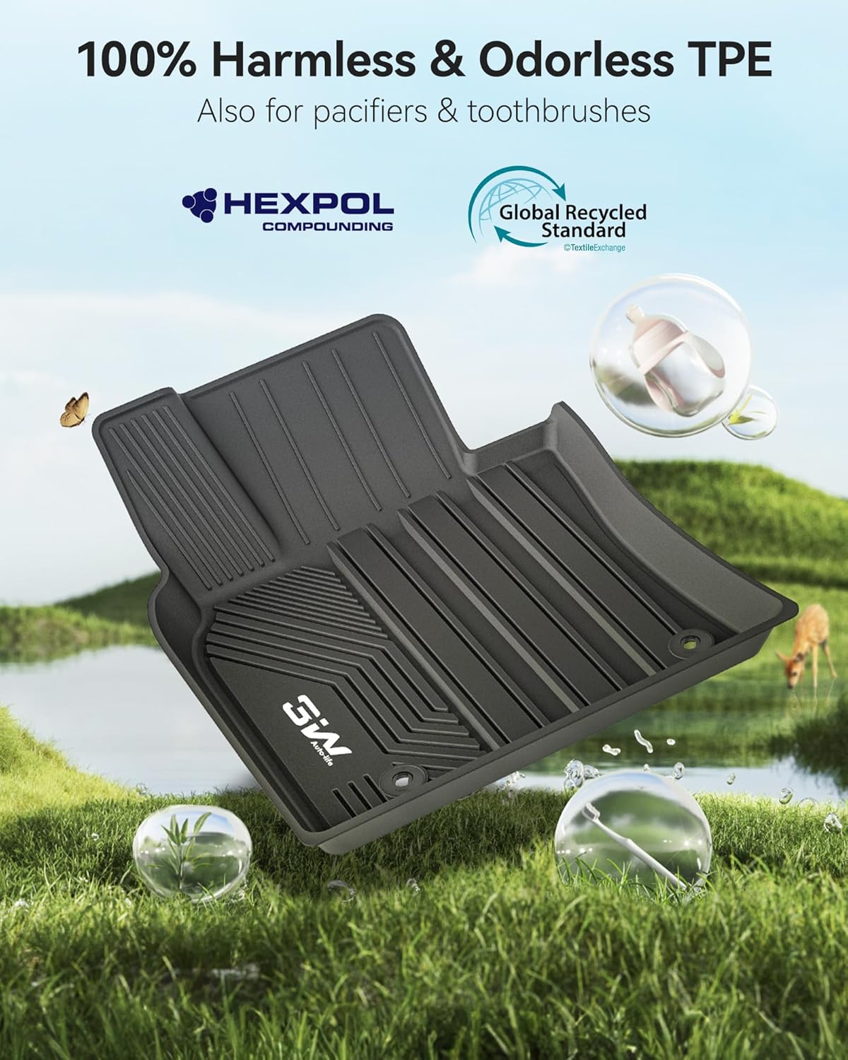 Toyota Camry Gasoline / Hybrid 2018-2024 - Adrian Car Mats Pro Series