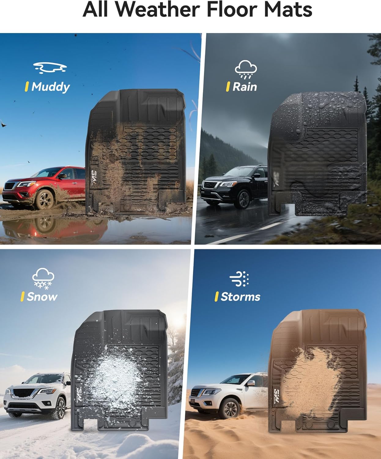 دعاسات سيارات نيسان باثفايندر / إنفينيتي (QX60) 2022-2026 