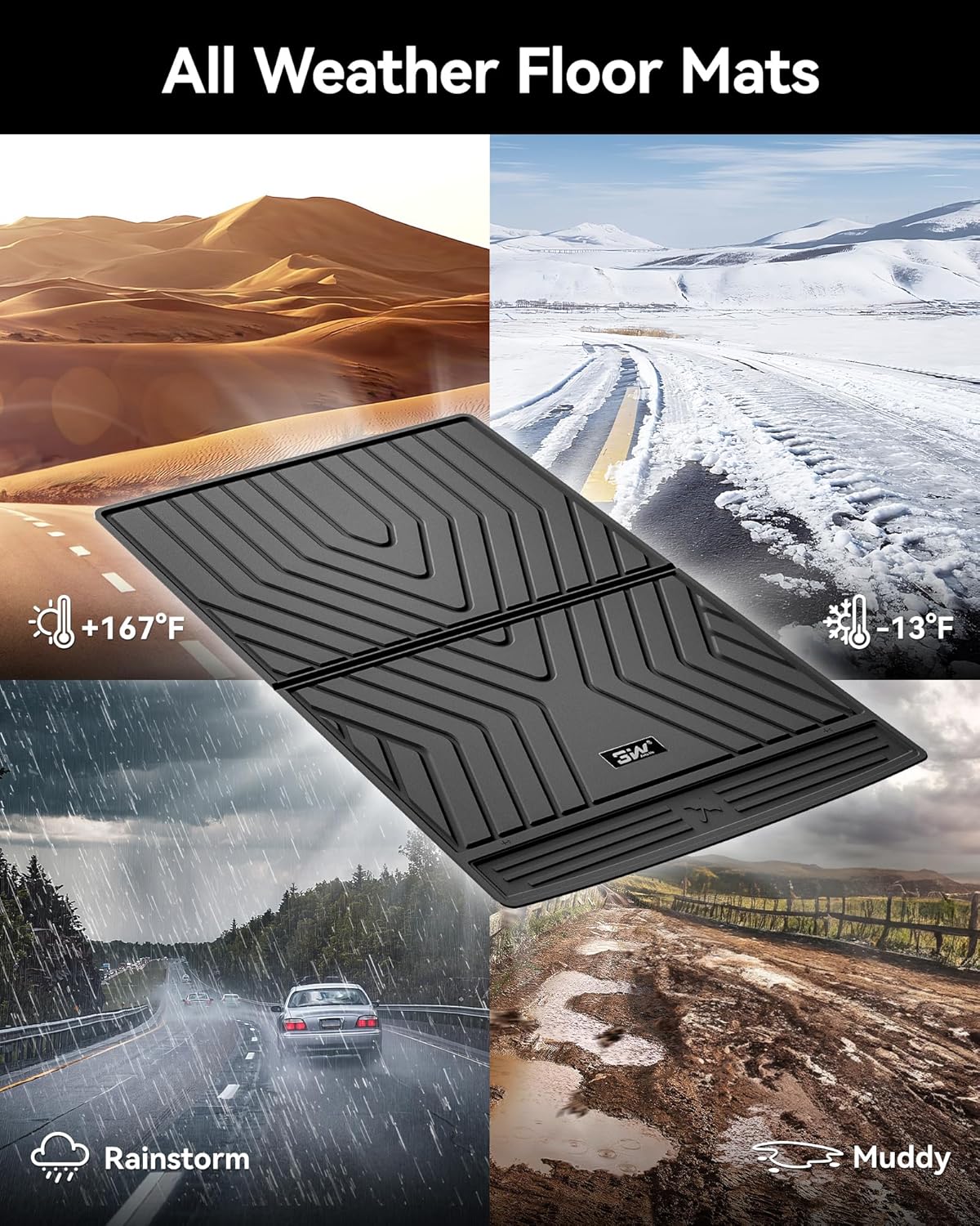 BMW 7 Series 2023-2025 - Adrian 3W Car Trunk Mat