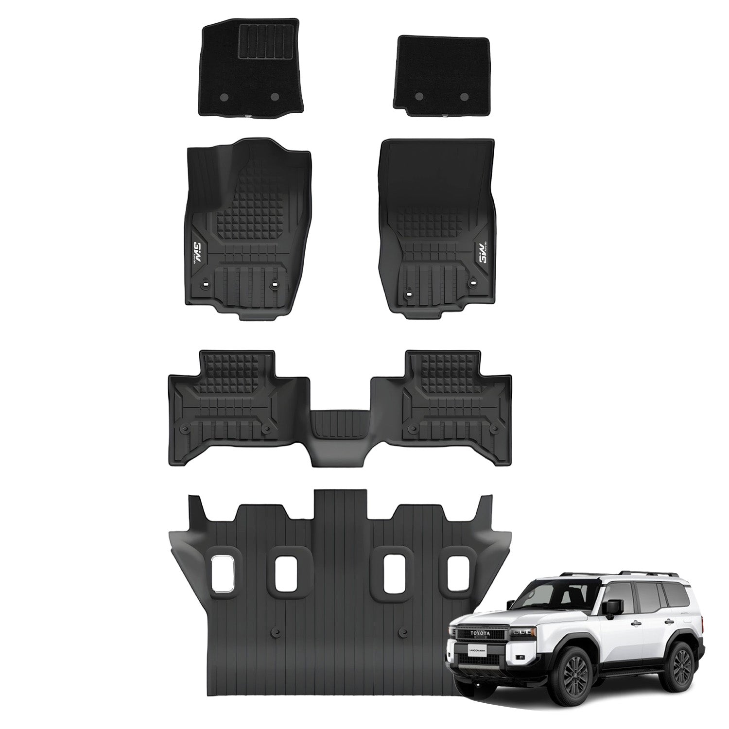 Toyota Prado 2024-2026 Adrian Pro Series Car Mats