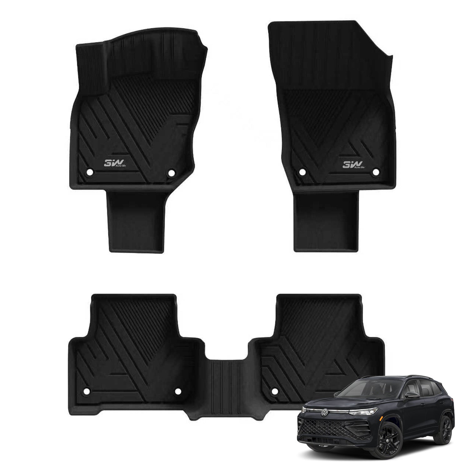 أدريان برو - الدعاسات الأمامية فولكس فاجن تيجوان (الشكل الجديد) لسنوات 2025-2026