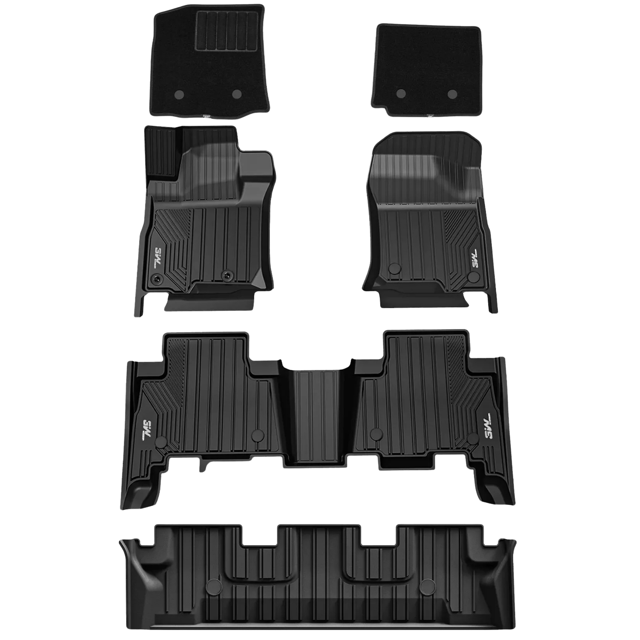 lexus LX570 / Toyota Land cruiser 2012-2021 - Adrian Car Mats Pro Series