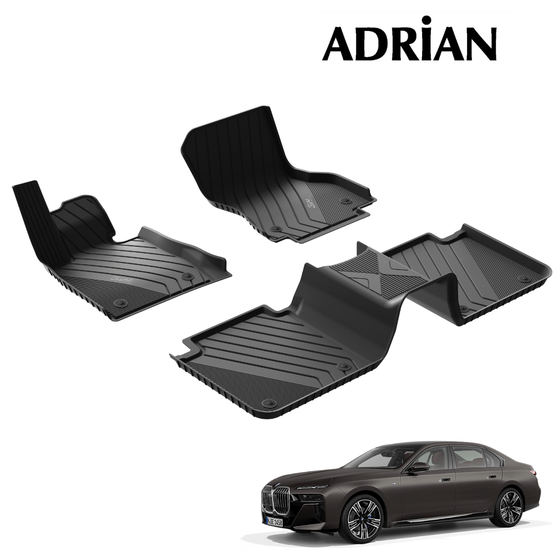 BMW 7 Series 2023 - 2025 - Adrian Pro Series Car Mats - Adrian
