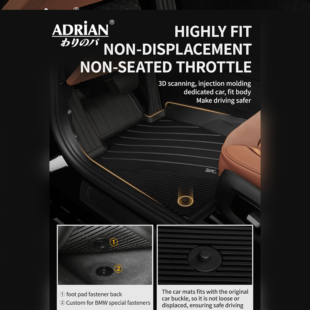 BMW X5 2019 - 2025 Adrian Pro Car mats - Adrian