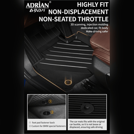 BMW X6 Car Pedals 2015 - 2019 Model - Adrian
