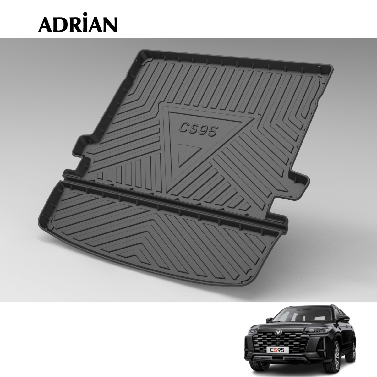 Changan CS95 2018 - 2025 - Gards Series Trunk Mat - Adrian