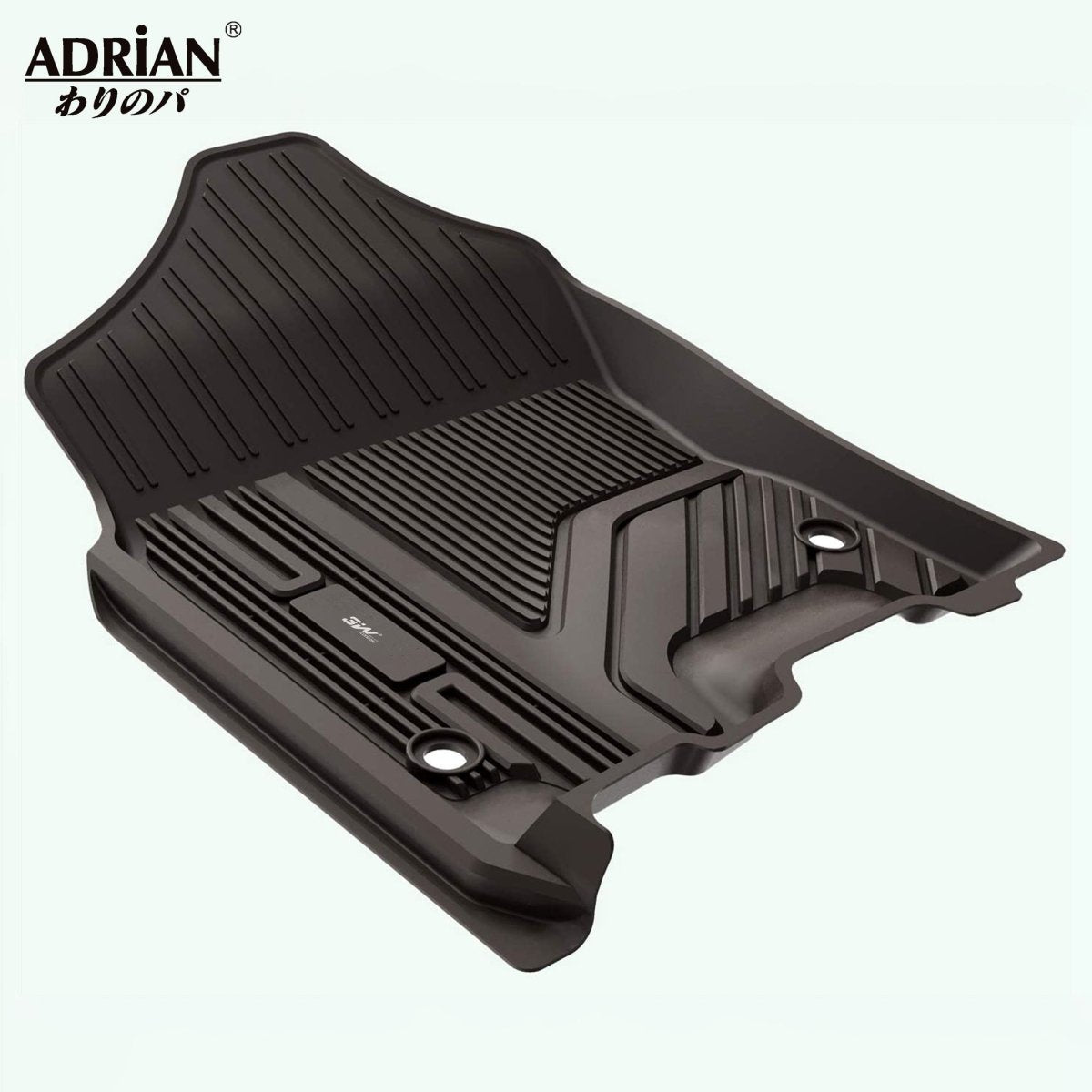 Dodge Ram 1500 Crew Cab 2019 - 2025(With rear under seat Storage) Adrian Pro Series Car Mats - Adrian