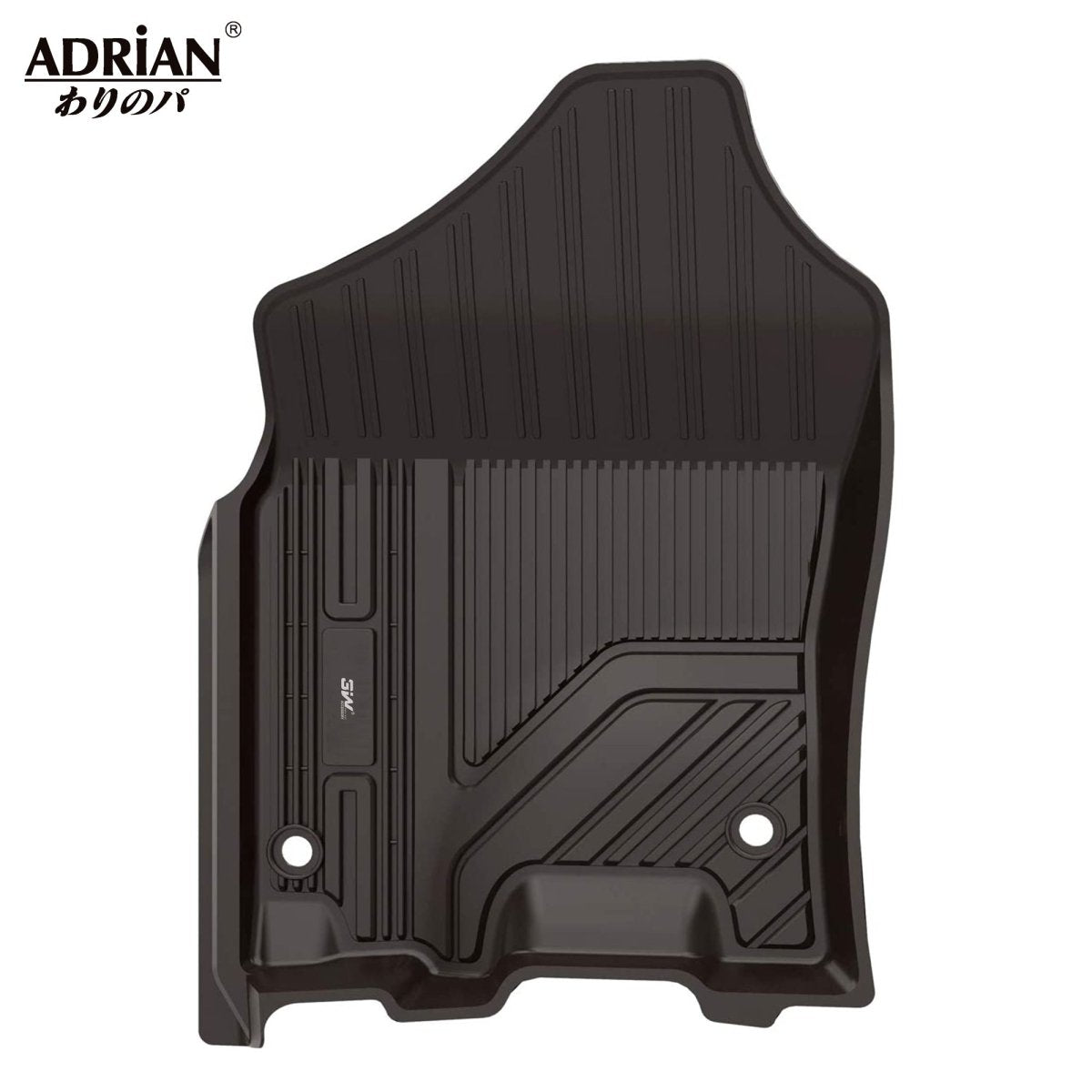 Dodge Ram 1500 Crew Cab 2019 - 2025(With rear under seat Storage) Adrian Pro Series Car Mats - Adrian