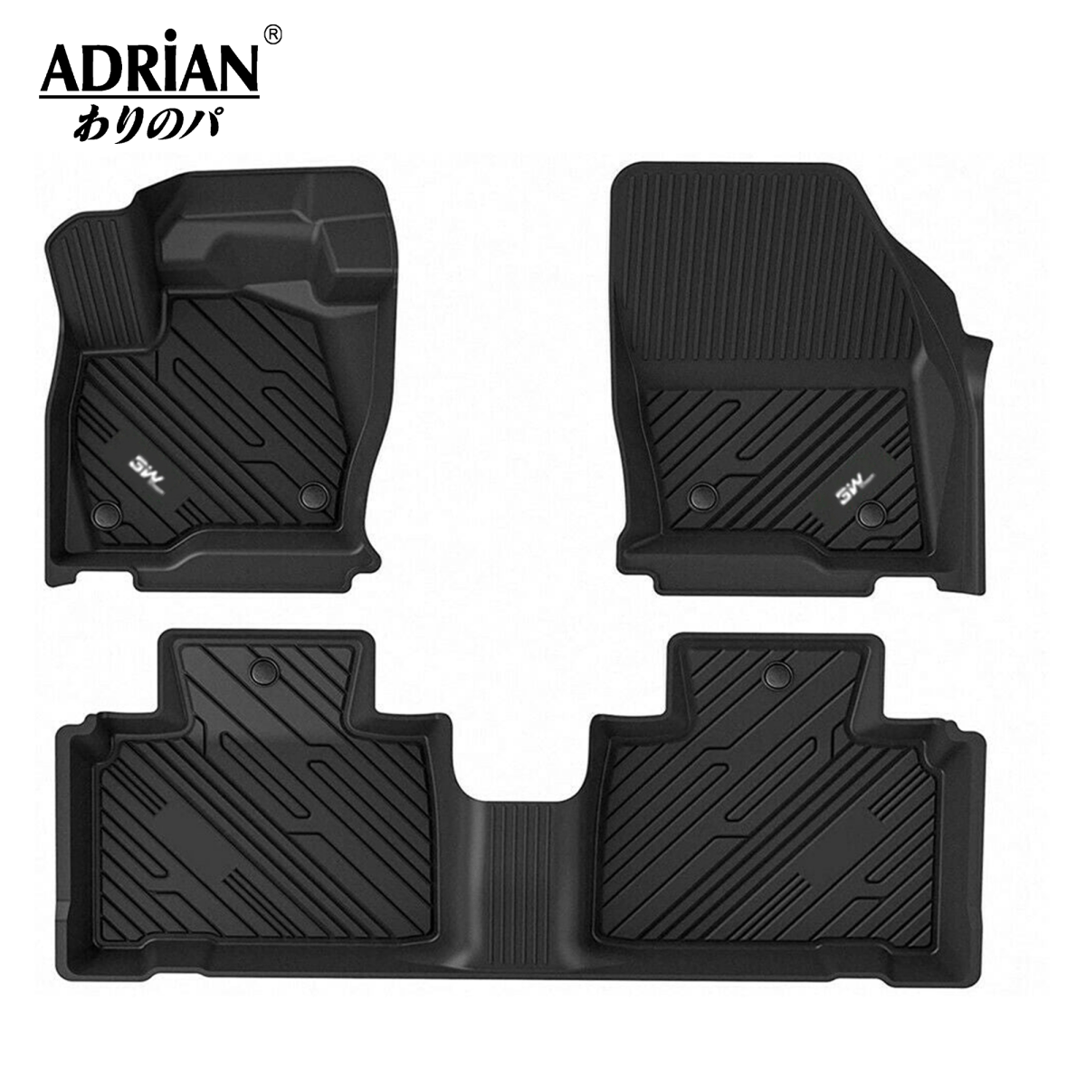 Ford Ranger 2019 - 2023 - Adrian Pro Series Car Mats - Adrian
