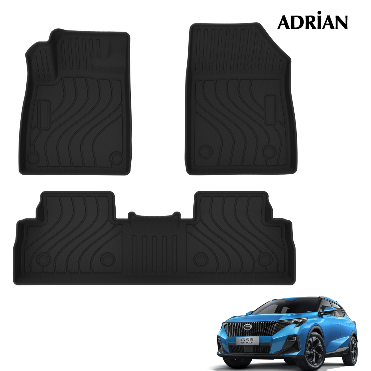 GAC GS3 Emzoom 2023 - 2025 - Gards Car Mats - Adrian