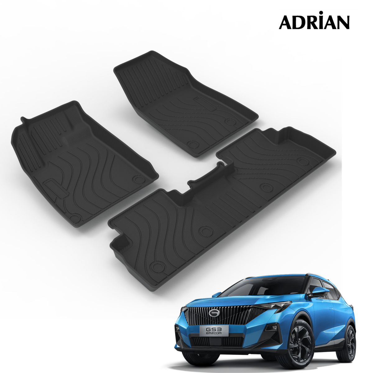 GAC GS3 Emzoom 2023 - 2025 - Gards Car Mats - Adrian
