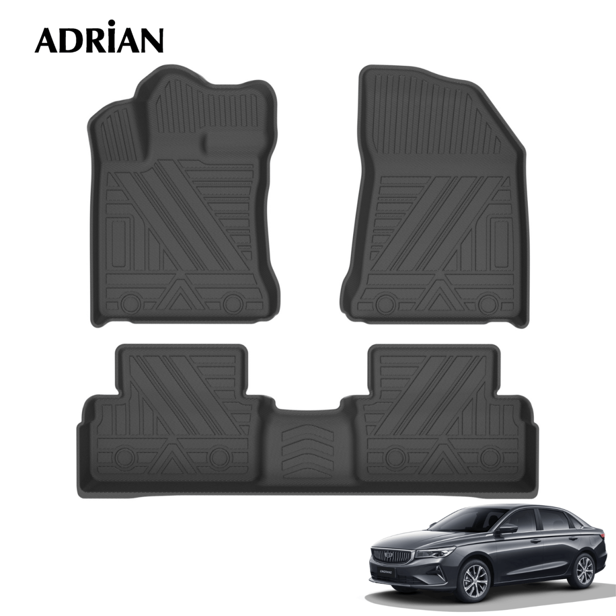Geely Emgrand 2022 - 2025 - Gards Series Car Mats - Adrian