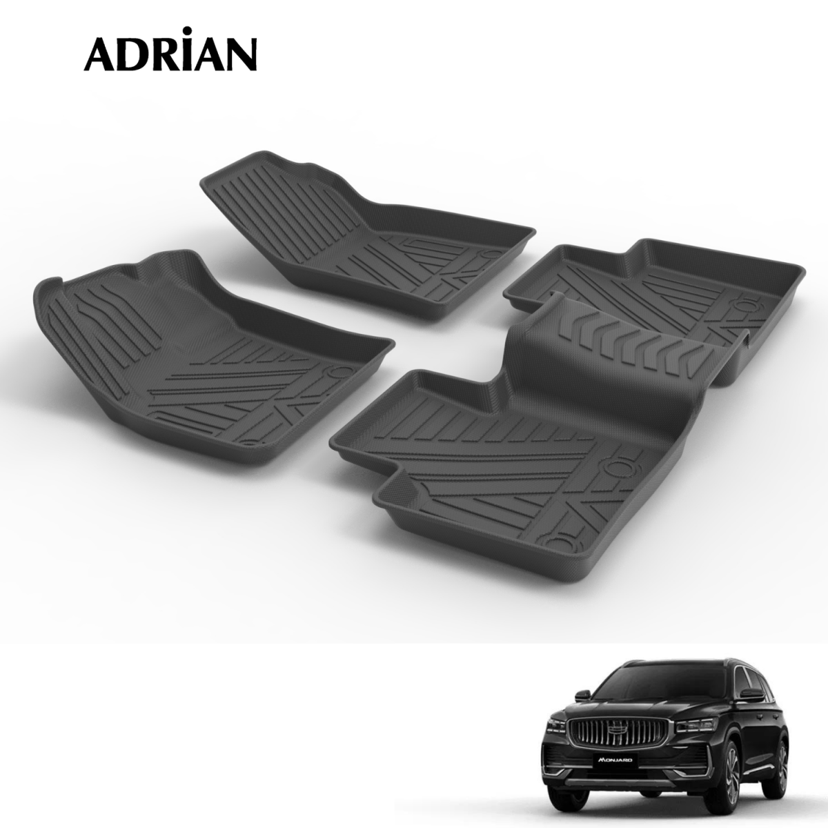 Geely Monjaro 2022 - 2024 - Gards Series Car Mats - Adrian