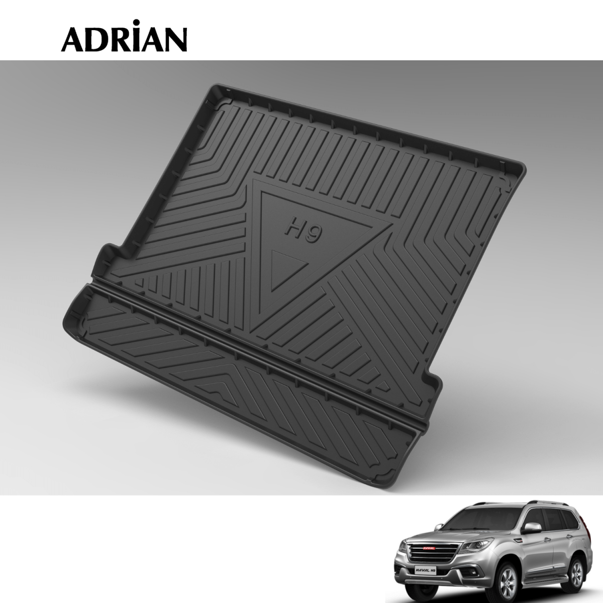 Haval H9 2020 - 2024 - Gards Series Trunk Mat - Adrian