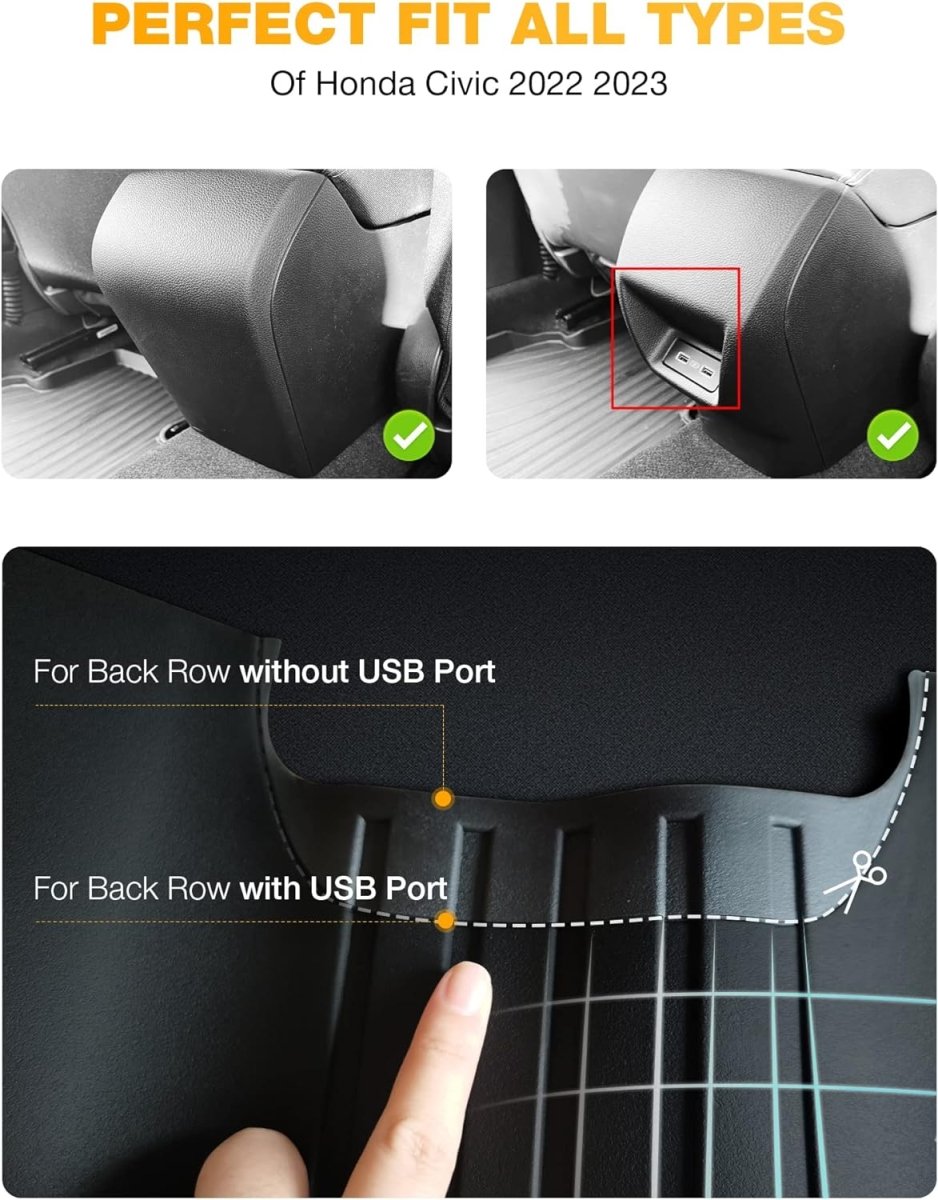 Honda Civic 2022 - 2025 - Sedan Only - Adrian Pro Series Car Mats - Adrian