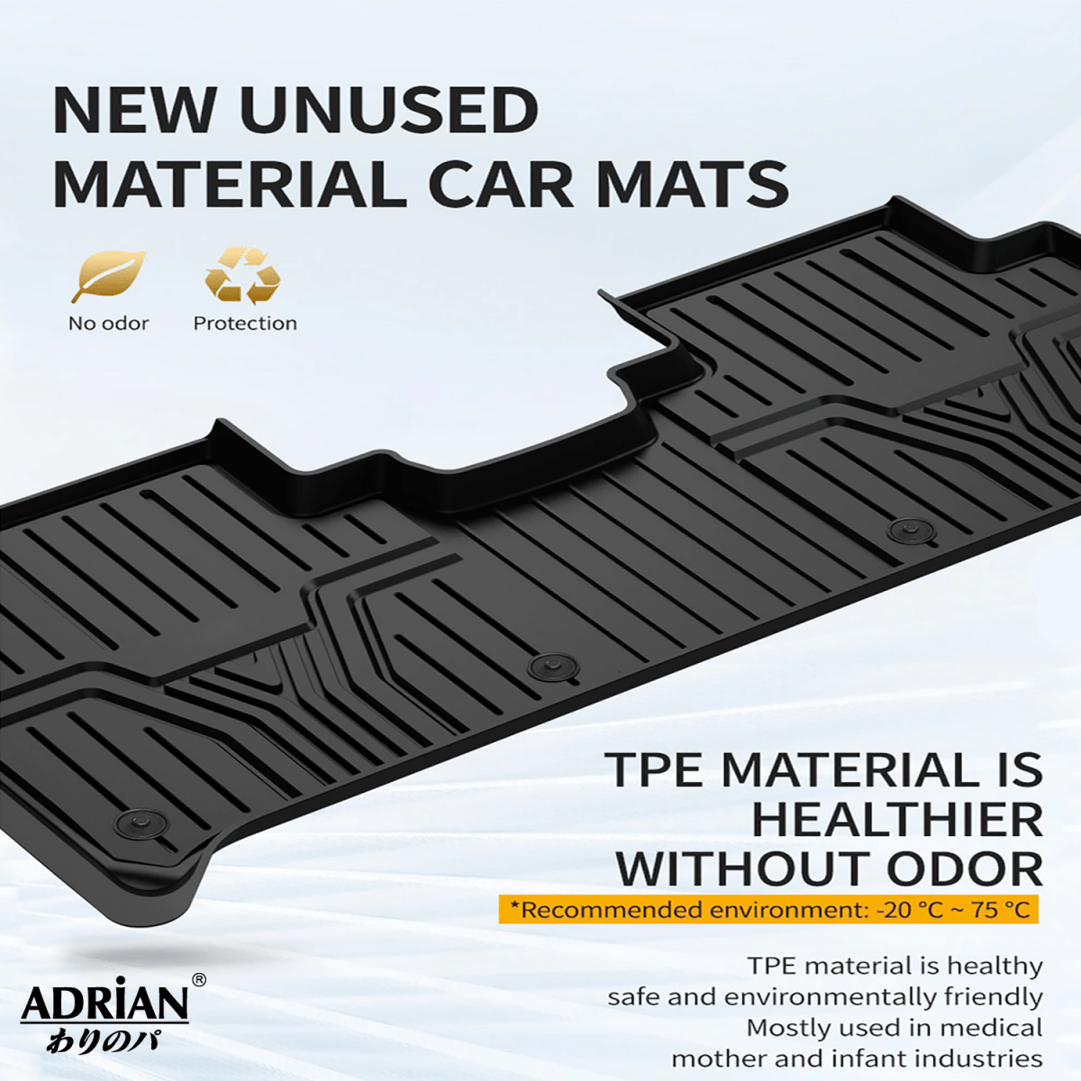 Honda CRV 2023 - 2025 (New Shape) - Adrian Car Mats Pro Series - Adrian