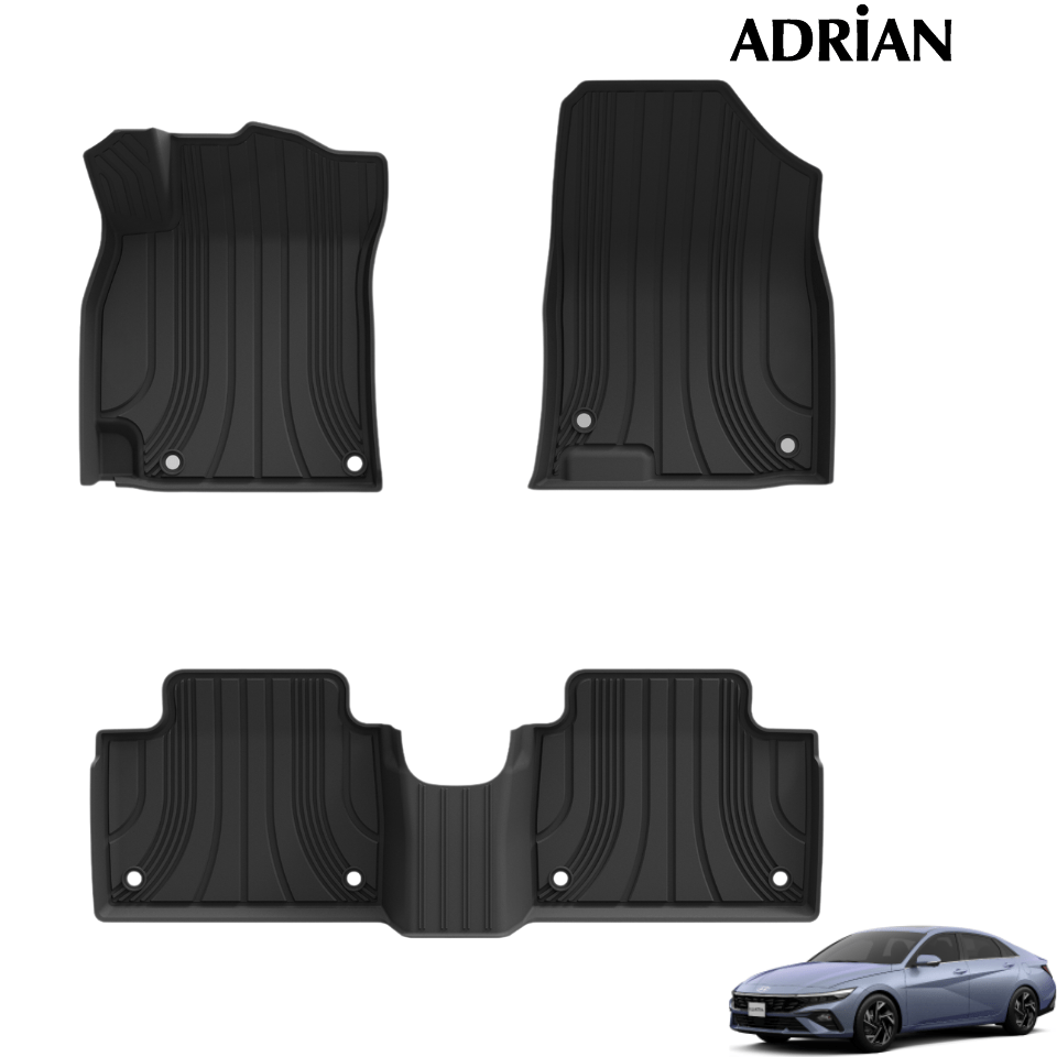 Hyundai Elantra 2021 - 2025 Adrian Series Car Mats - Adrian