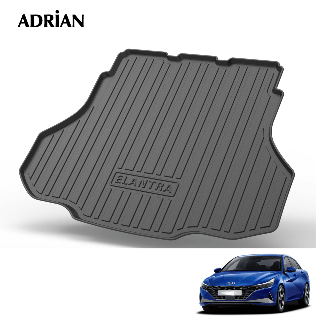 Hyundai Elantra 2021 - 2025 - Gards Series Trunk Mat - Adrian