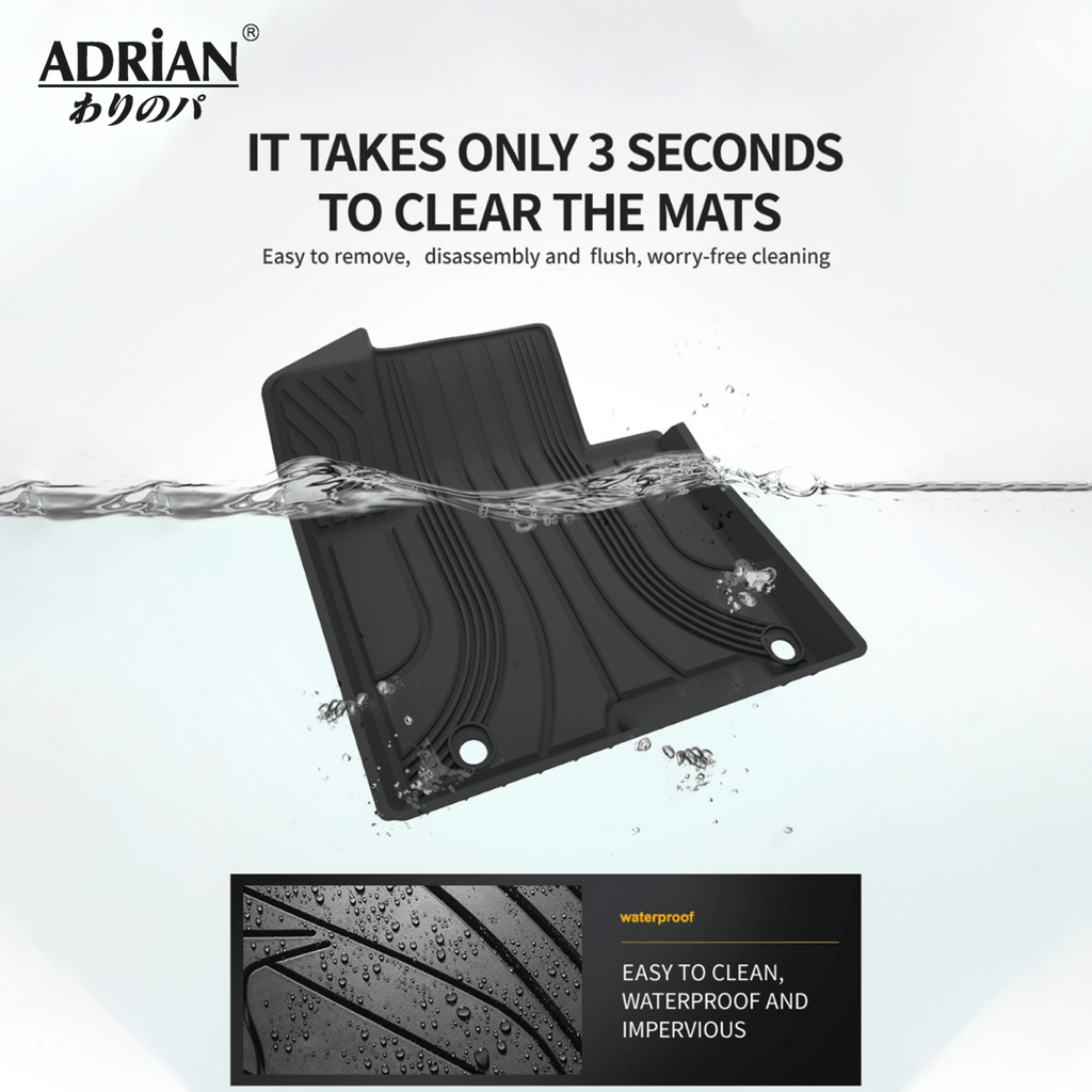 Hyundai Palisade 2018 - 2025 - Adrian Car Mats Pro Series - Adrian