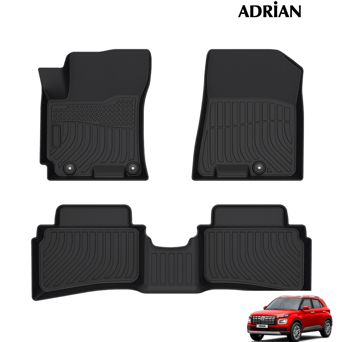 Hyundai Venue 2023 - 2024 - Comfort Series Car Mats - Adrian