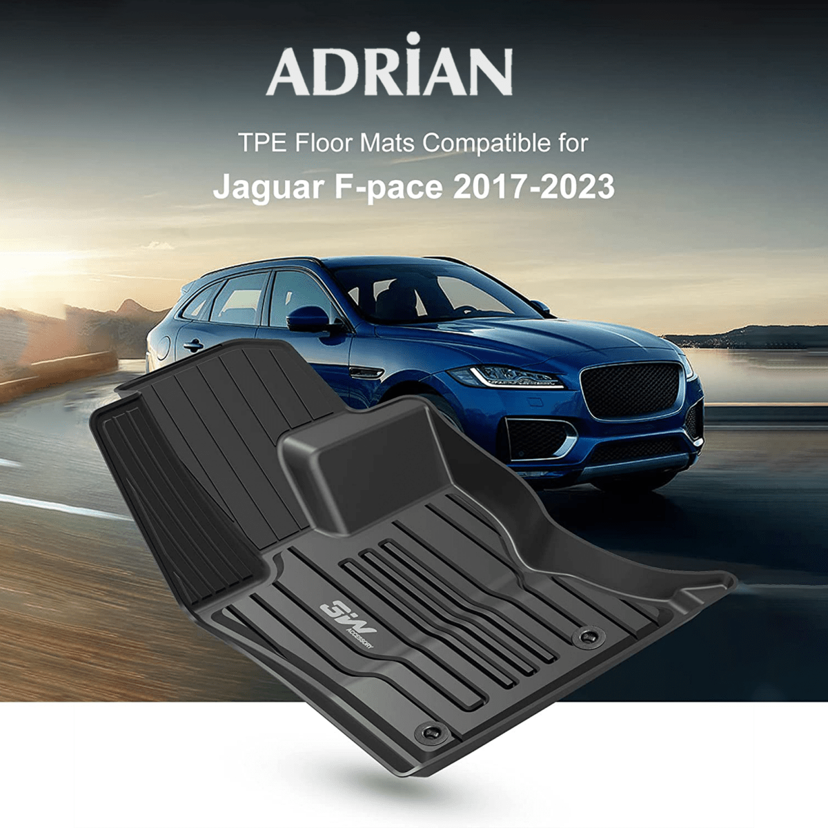 Jaguar F - Pace 2016 - 2024 - Pro Series Car Mats - Adrian