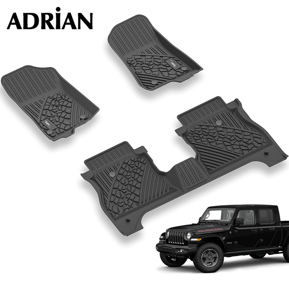 Jeep Gladiator 2020 - 2023 - Pro Series Car Mats - Adrian