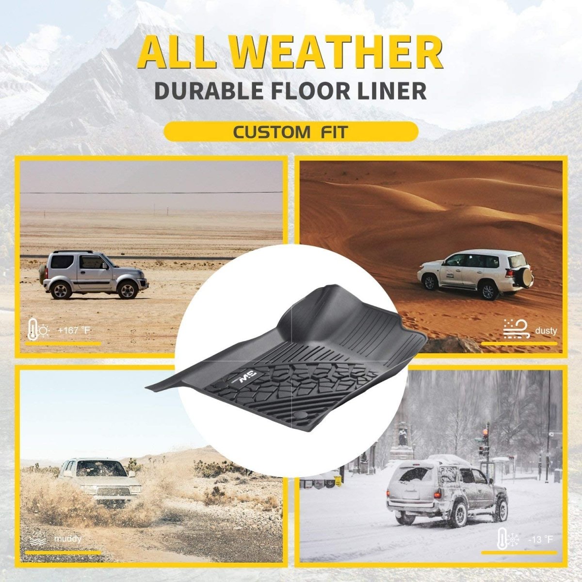 Jeep Gladiator 2020 - 2023 - Pro Series Car Mats - Adrian