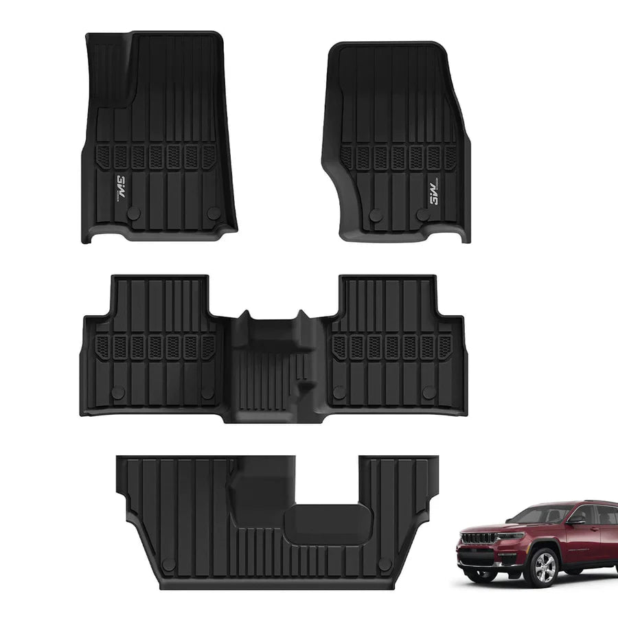 Jeep Grand Cherokee L 2021 - 2025 (7 Seats) - Adrian Car Mats Pro Series - Adrian