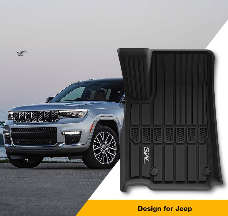 Jeep Grand Cherokee L 2021 - 2025 (7 Seats) - Adrian Car Mats Pro Series - Adrian